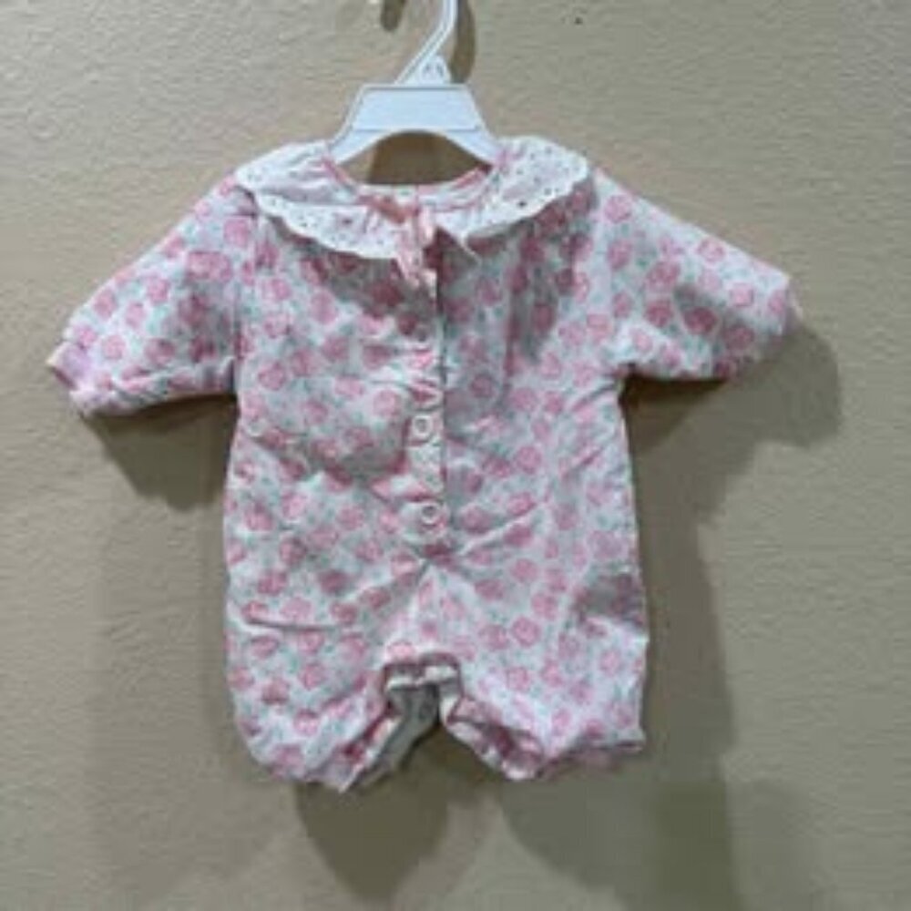 VINTAGE 6-9 Hopscotch floral one piece